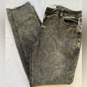 Sun and Stone Black Acid Wash Men Jeans